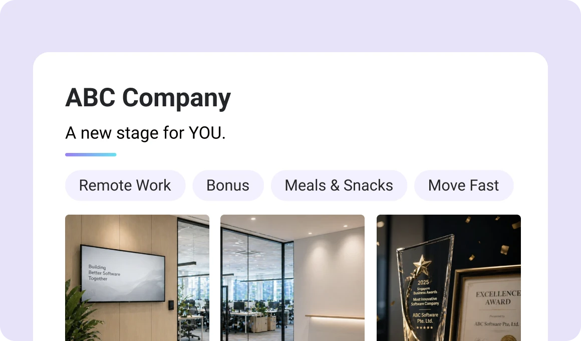 Showcase Your Brand